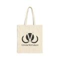 Celestial Veil Cabaret Canvas Tote Bag — Mystic Moon Logo Eco Shopper