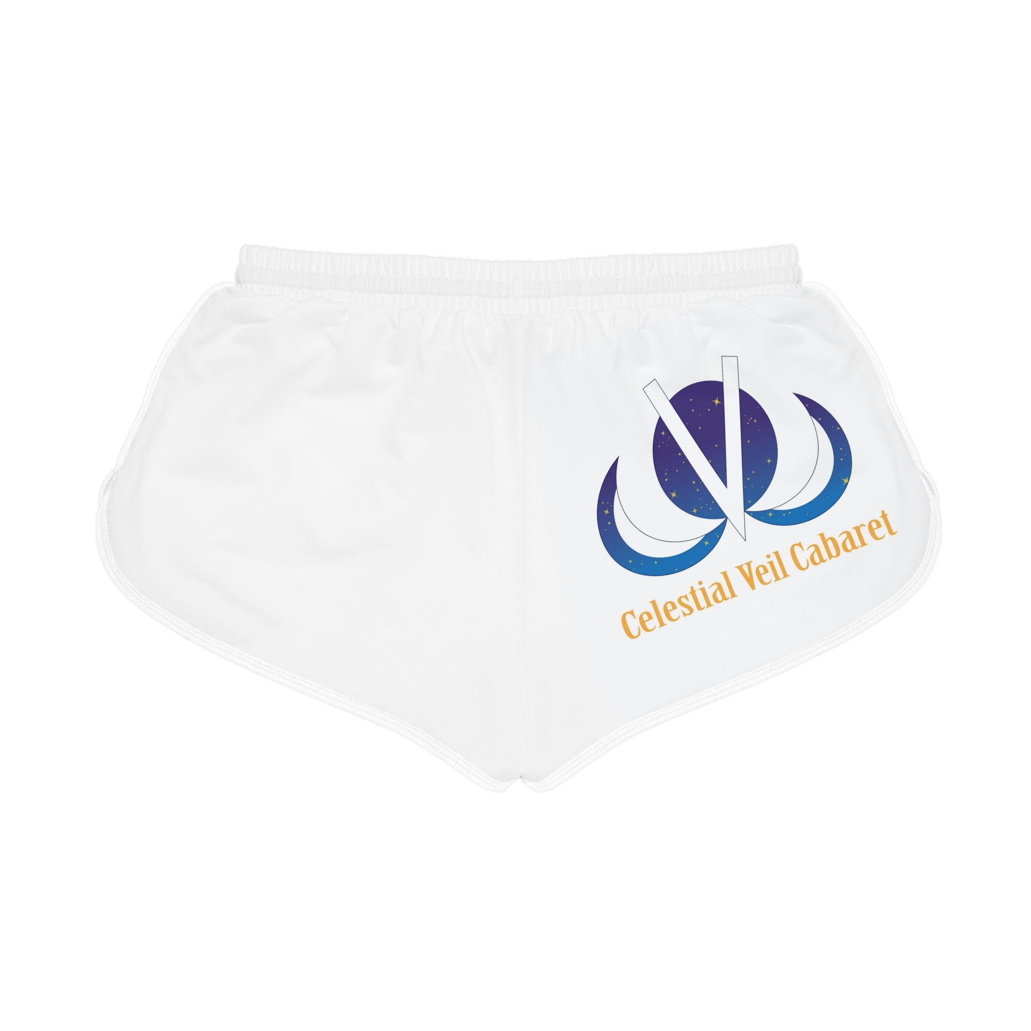 Celestial Veil Cabaret Relaxed Shorts — Women's Lounge & Festival Wear