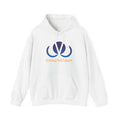 Celestial Veil Cabaret Hoodie — Cosmic Crescent Logo Pullover