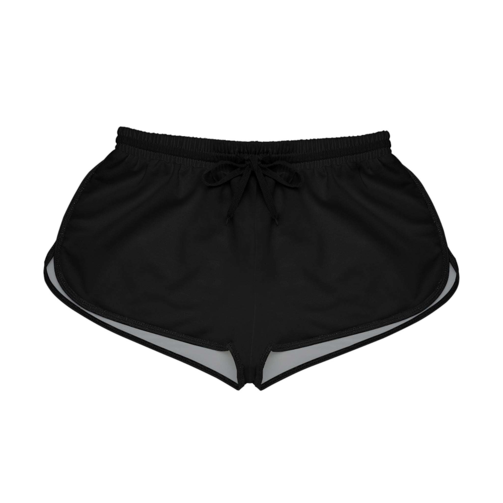 Relaxed Shorts — Minimalist Crescent Logo Women's Athletic Shorts