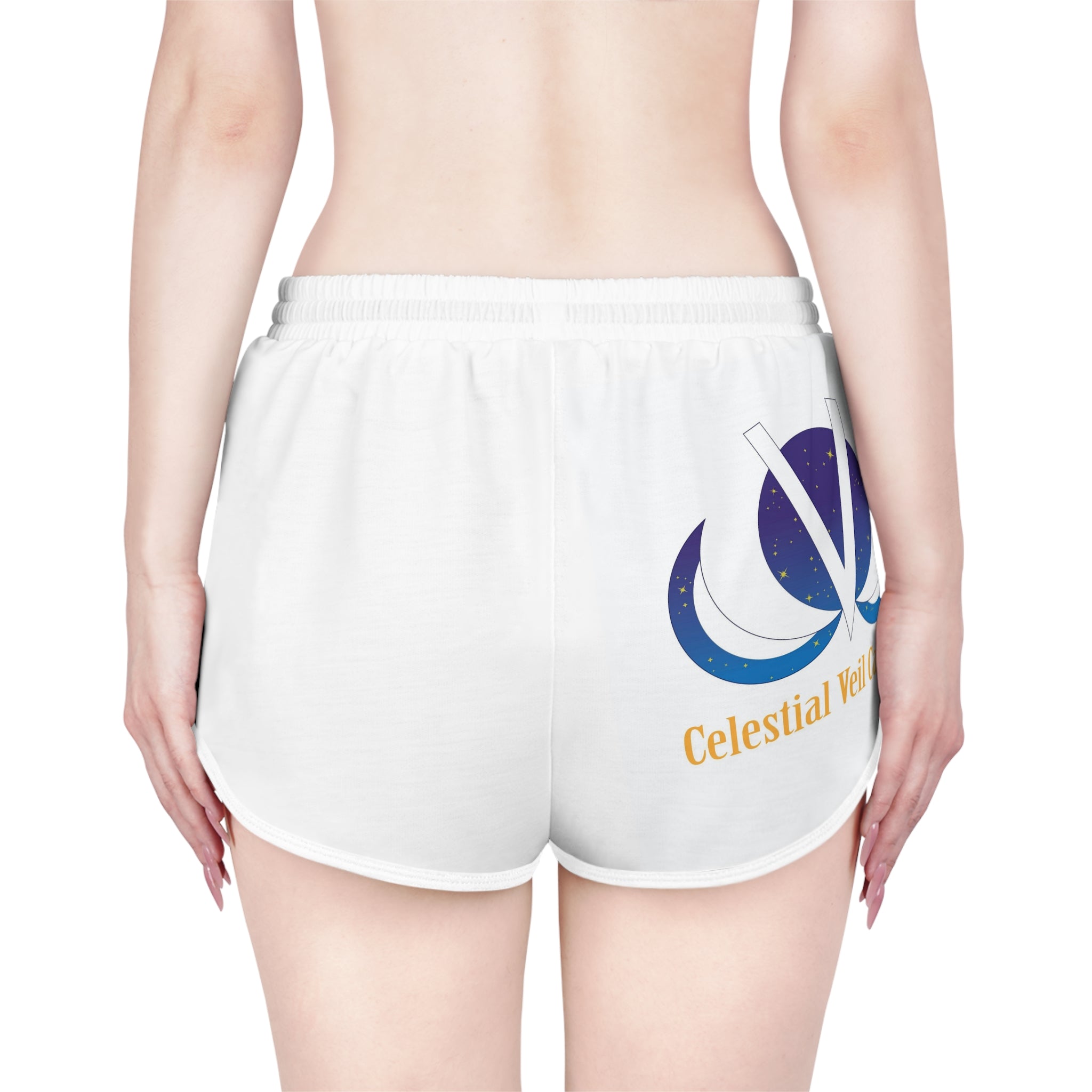 Celestial Veil Cabaret Relaxed Shorts — Women's Lounge & Festival Wear