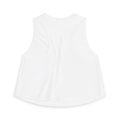 Celestial Veil Cabaret Crop Top — Moonlit Logo Women's Tank